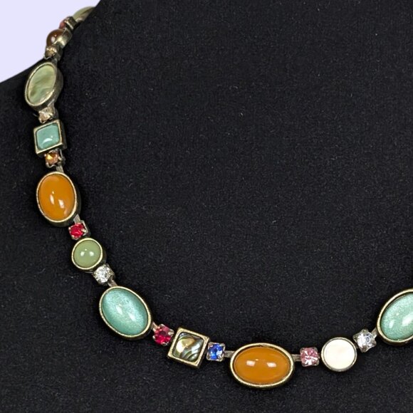 Bohemian Multi-Stone Necklace - Picture 3 of 6